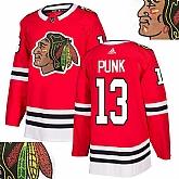 Blackhawks #13 Punk Red With Special Glittery Logo Adidas Jersey,baseball caps,new era cap wholesale,wholesale hats